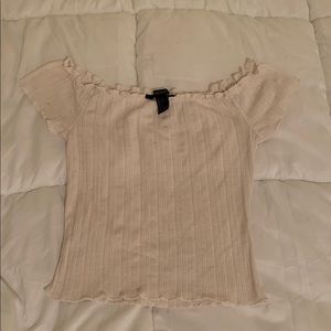 Forever 21 off the shoulder top